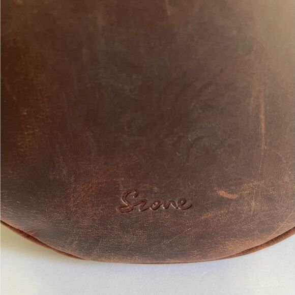 EUC. S-Zone Leather Trendy Circle Crossbody Bag. - Picture 4 of 11